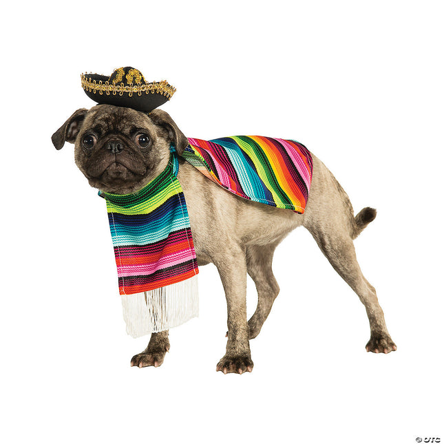 Mexican Serape Pet Costume