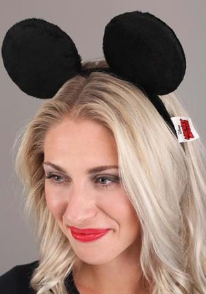 Mickey Ears Headband & Gloves Kit- headband worn by female model