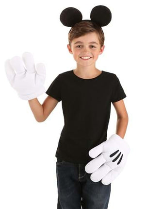 Mickey Ears Headband & Gloves Kit- worn by child model
