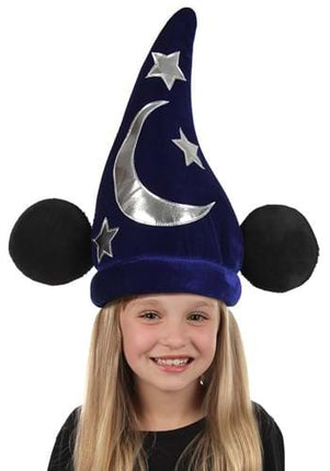 Mickey Mouse Wizard Plush Hat- worn by child model