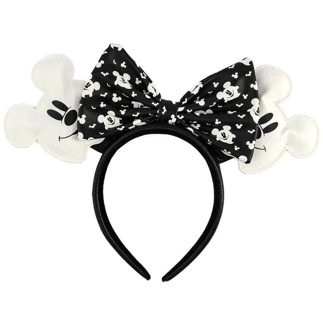 Glow In The Dark Mickey Ghost Headband- front view