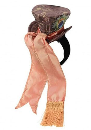 Mini Mad Hatter Headband- back view