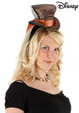 Mini Mad Hatter Headband- worn by model