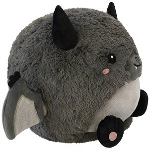 Mini Squishable Happy Bat- side view