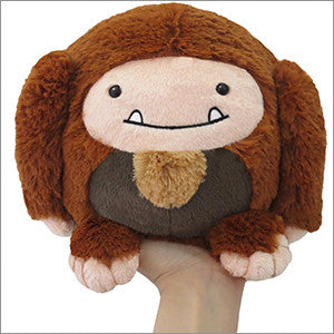 Mini Squishable Bigfoot- front view