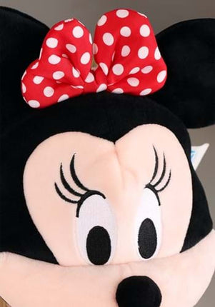 Disney- Minnie Mouse Plush Headband- face up close