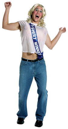 Wet T-Shirt Adult Costume- worn by man