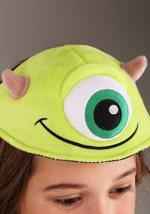 Monsters Inc.- Mike Headband- worn by model up close