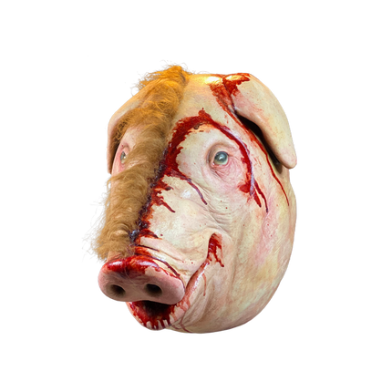 Left-side view of Pig Mask