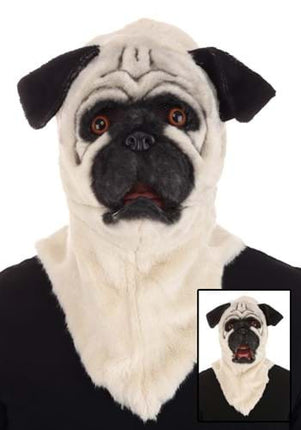 Pug Mouth Mover Mask- front view