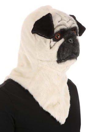 Pug Mouth Mover Mask- angled view