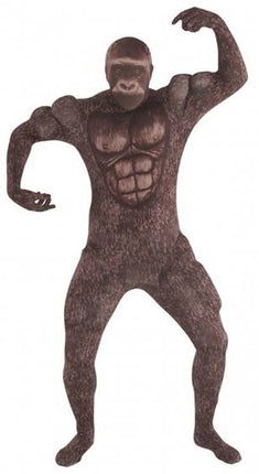 Gorilla Muscle Morphsuit Costume M