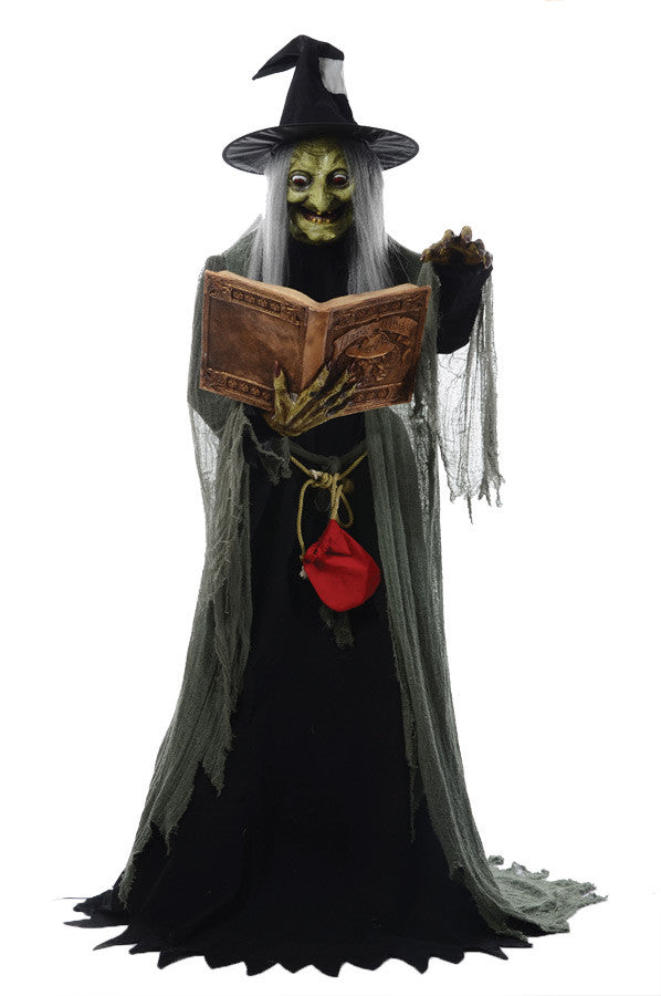 5.7' Animated Spell-Speaking Witch
