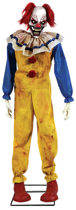 Animated Twitching Clown Prop- front view