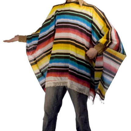 MEXICAN SERAPE & SOMBRERO