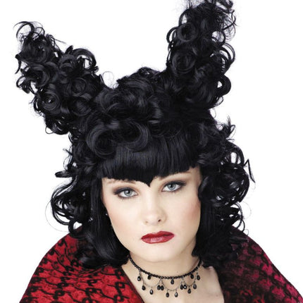 WIG GOTHIC VAMPIRA BLACK