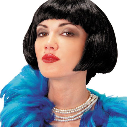 WIG FLAPPER BLACK