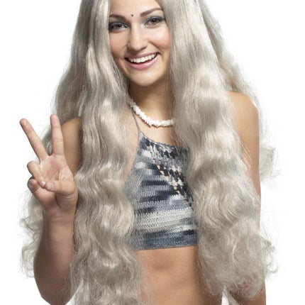 WIG HIPPIE GRAY