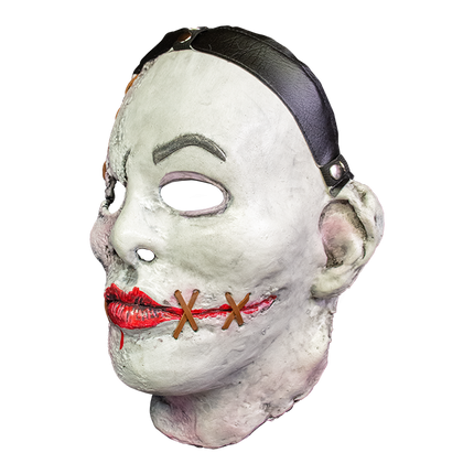 Left-side view of Dollmaker Mask