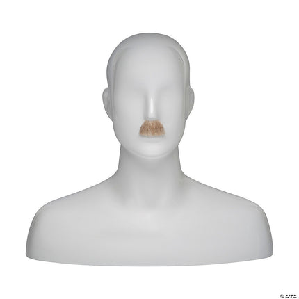 Men's Toothbrush Mustaches- brown grey, front view