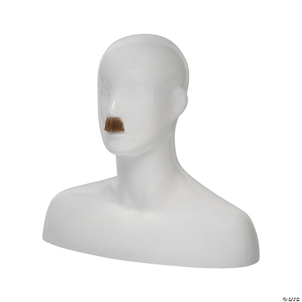 Men's Toothbrush Mustaches- light brown, left angled view