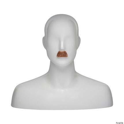 Men's Toothbrush Mustaches- brown red, front view