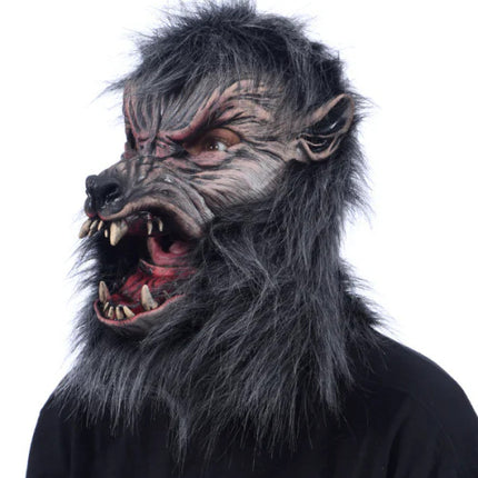 Moonstruck Grey Werewolf Mask