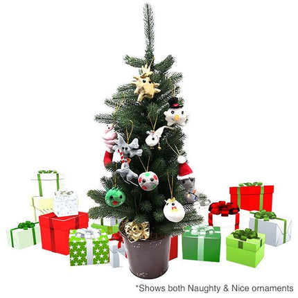 Naughty Ornaments- On Tree with Nice Ornaments
