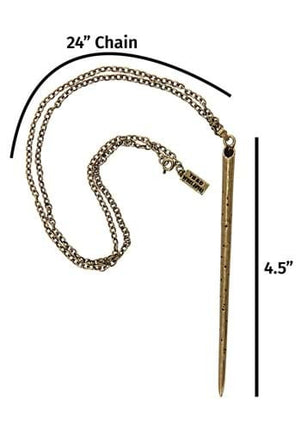 Fantastic Beasts- Newt Scamander Wand Necklace- measurements