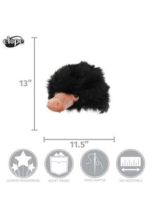 Fantastic Beasts- Niffler Plush Hat- measurements