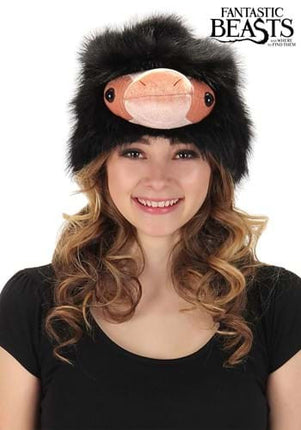 Fantastic Beasts- Niffler Plush Hat- worn by model