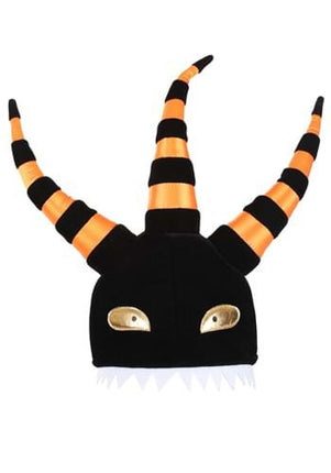 Nightmare Before Christmas- Harlequin Demon Plush Hat- front view