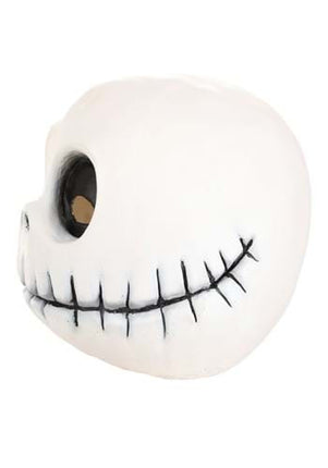 Nightmare Before Christmas- Jack Skellington Latex Mask- left side view