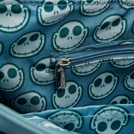 Nightmare Before Christmas Final Frame Crossbody Bag-  inside lining print