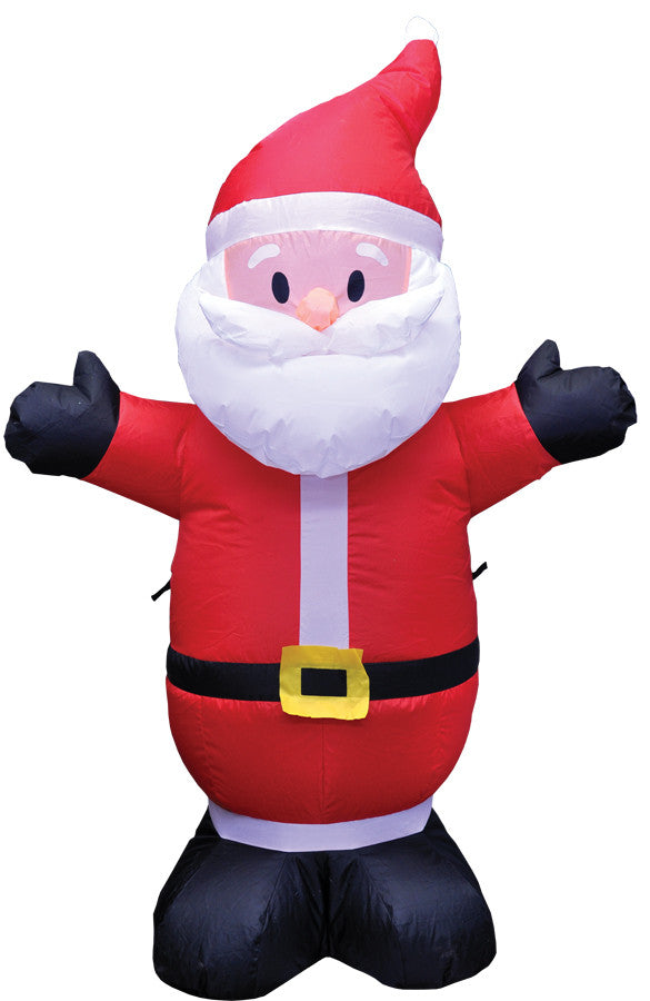Inflatable Santa Decoration 4 ft.