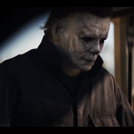 Michael Meyers' pensive pose reflecting on past kills