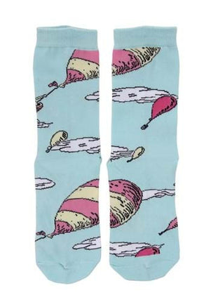 Dr. Seuss- Oh the Places You'll Go! Crew Socks
