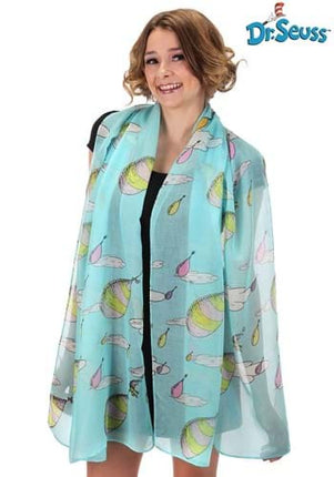 Dr. Seuss- Oh the Places You'll Go! Lightweight Scarf- worn by model