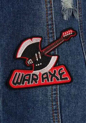 Onward- Barley Lightfoot Hat & Patch Set- war axe patch
