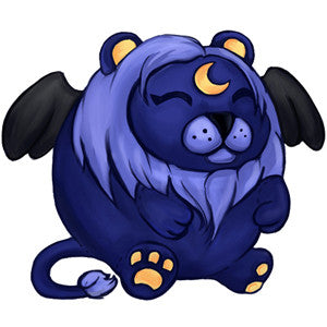 Mini Squishable Lunar Lion- inspiration Sketch