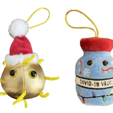 Covid Ornaments 2-Pack