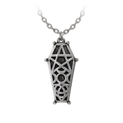 Hex Coffin Pendant