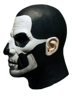 Left-side view of Ghost Papa Emeritus II Standard Mask