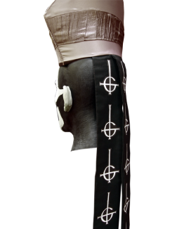 Back view of Ghost Papa Emeritus II Deluxe Mask