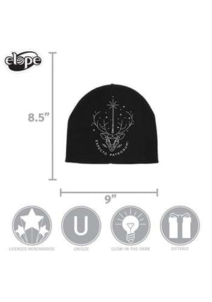 Harry Potter- Glow in The Dark Patronus Knit Beanie- measurements