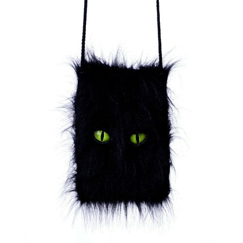 Cat Eyes Pet Me Cross Body Purse