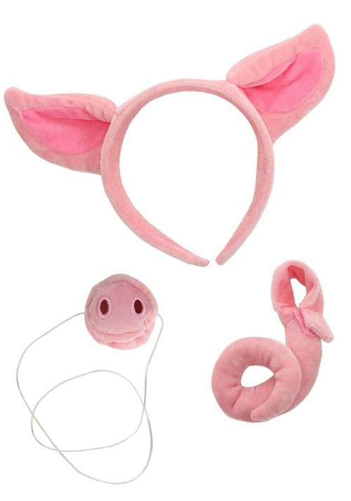 Pig Nose, Ears, & Tail Kit