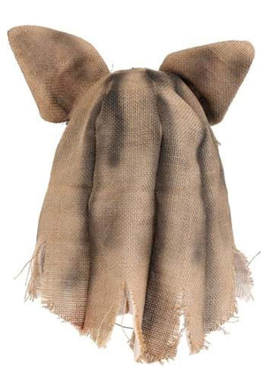 Pig Scarecrow Mouth Mover Mask- back view