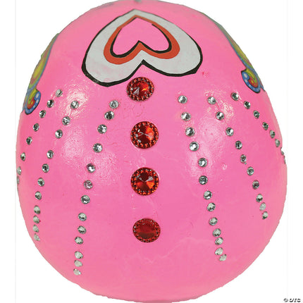 Pink Sugar Skull- top view