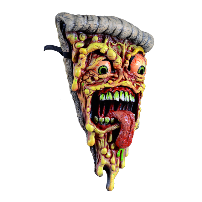 Right-side view of Pizza Fiend Mask